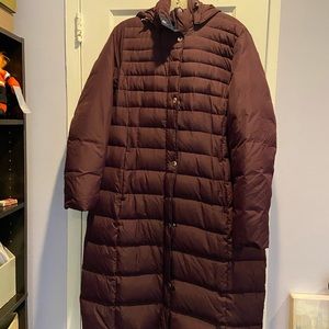 Lands End long down coat